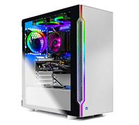 SkyTech Archangel 3.0 Gaming Computer PC Desktop - Ryzen 5 3600 6-Core 3.6GHz, RTX 2060 6G, 1TB SSD, 16GB DDR4 3000, RGB Fans, AC WiFi, Windows 10 Home 64-bit, White