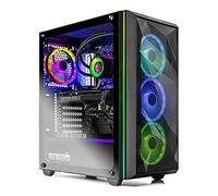 Skytech Chronos Gaming PC Desktop - AMD Ryzen 7 3700X 3.6GHz, RTX 3080 10GB GDDR6X, 16GB DDR4 3200, 1TB SSD, 750W Gold PSU, 240MM AIO, AC WiFi, Windows 10 Home 64-bit, Black