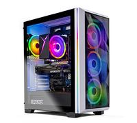 Skytech Chronos Gaming PC Desktop - AMD Ryzen 7 5700X 3.4GHz, NVIDIA RTX 4070 Ti, 1TB NVME SSD, 16GB DDR4 RAM 3200, 750W Gold PSU, 11AC Wi-Fi, Windows 11 Home 64-bit