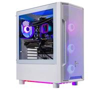 Skytech Gaming Archangel Gaming PC Desktop - Intel Core i7 12700F 2.1 GHz, NVIDIA RTX 4060 Ti, 1TB NVME SSD, 16GB DDR4 RAM 3200, 600W Gold PSU, 240mm AIO, 11AC Wi-Fi, Windows 11 Home 64-bit,White