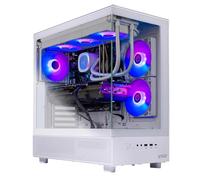 Skytech Gaming Azure 3 Gaming PC, AMD Ryzen 7 7800X3D 4.2GHz, NVIDIA RTX 5060 Ti 16GB VRAM, 1TB Gen4 NVMe SSD, 16GB DDR5 RAM 6000, 650W Gold PSU, 360 ARGB AIO, Wi-Fi 5, Windows 11