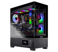 Skytech Gaming Azure 3 Plus Gaming PC, AMD Ryzen 7 7700X 4.5GHz, NVIDIA RTX 5070 12GB, 1TB Gen4 NVMe SSD, 32GB DDR5 RAM 6000, 850W, Gold ATX 3 PSU, 360 ARGB AIO, WLAN, Win 11, Computer