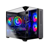 Skytech Gaming Crystal Gaming PC, Intel Ultra 5 245K 5.2GHz, AMD RX 9060XT 8GB VRAM, 1TB Gen4 NVMe SSD, 32GB DDR5 RAM 6000, 650W Gold PSU, Wi-Fi 6, Windows 11, Desktop