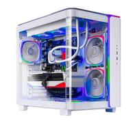 Skytech Gaming King 95 Gaming PC, AMD Ryzen 7 9800X3D 4.7GHz, AMD RX 9070XT 16GB VRAM, 2TB Gen4 NVMe SSD, 32GB DDR5 RAM 6000, 850W Gold ATX 3 PSU, 360 ARGB AIO, WLAN, Win 11, Computer