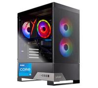 Skytech Gaming Nebula 2 Gaming PC, Intel i5 14400F 2.5GHz, NVIDIA RTX 5050 8GB, 1TB NVMe SSD, 32GB DDR5 RAM 5200 RGB, 650W Gold PSU, Wi-Fi, Win 11, Gaming Desktop