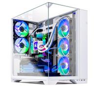 Skytech Gaming O11 Vision Desktop PC, Intel Ultra 9 285K 3.7 GHz(5.7 GHz), NVIDIA RTX 5070 Ti 16GB, Z890 Board, 1TB Gen4 NVMe SSD, 32GB DDR5 RAM 6000, 850W Gold ATX 3 PSU, 360 AIO, Wi-Fi, Win 11