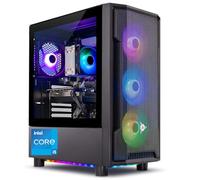 Skytech Gaming Shadow Desktop PC, Intel i5 14400F 2.5 GHz (4.7GHz Turbo), NVIDIA RTX 5060, 1TB Gen4 NVMe SSD, 16GB DDR5 RAM 5200, 650W Gold PSU, Wi-Fi, Win 11