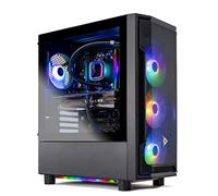 Skytech Gaming Shadow Desktop PC, Intel i7 14700F 2.1 GHz (5.3GHz Turbo), NVIDIA RTX 5060 Ti 16GB, 1TB Gen4 NVMe SSD, 16GB DDR5 RAM 5200, 650W Gold PSU, 360mm ARGB AIO, Wi-Fi, Win 11