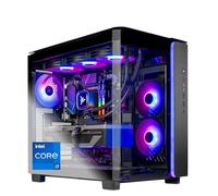 Skytech King 95 Gaming PC, Intel i7 14700F 2.1GHz (5.3GHz Turbo), NVIDIA RTX 5070 12GB, 1TB NVMe SSD, 32GB DDR5 RAM 5600 RGB, 850 W, Gold, PSU, 360 mm, ARGB AIO, WLAN, Win 11