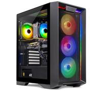 Skytech Nebula Gaming PC - AMD Ryzen 5 3600 3.6GHz, Nvidia GTX 1650, NVME SSD 500GB, DDR4 RAM 3200, 600W Gold PSU, 11AC Wi-Fi, Windows 11 Home 64-bit