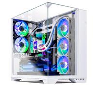 Skytech O11 Vision Gaming PC, Intel i9 14900KF 3.2GHz (5.6GHz Turbo), NVIDIA RTX 5080 16GB, 2TB Gen4 NVMe SSD, 32GB DDR5 RAM 6000 RGB, 850 W, Gold, ATX 3 PSU, 360mm, ARGB AI. O, WLAN, W... 111 in