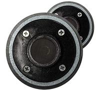 Skytronic Titanium Compression Speaker Drivers 40W Pair, 8 Ohm 1 Inch Voice Coil, 2kHz-20kHz Frequency Range Tweeter Driver Set for PA Systems and DIY Speaker Projects SSA4773