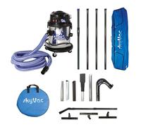 SkyVac Atom Sonic Gutter Vacuum / Clamped Suction Poles / Up to 40ft. 4 Pole Package. Up To 6M. 20ft.