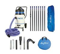 Skyvac Commercial Plus Gutter Vacuum, Gutter Cleaning. 8 Pole Package. Heights Up To 6M/20Ft.