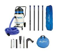 Skyvac Commercial Plus Gutter Vacuum, Gutter Cleaning. 4 Pole Package. Heights Up To 6M/20Ft.