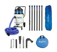Skyvac Commercial Plus Gutter Vacuum, Gutter Cleaning. 6 Pole Package. Heights Up To 9M/30Ft.