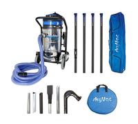 Skyvac Industrial 85 Gutter Vacuum, Elite 4 Pole Package. Site Friendly 110V.