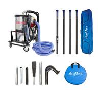 Skyvac Interceptor Gutter Vacuum, 4 Elite Pole Package. On-Board Honda Engine.