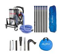 Skyvac Interceptor Gutter Vacuum, 8 Elite Pole Package. On-Board Honda Engine.