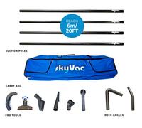 Skyvac Internal Suction Pole Set - For Internal High Level Cleaning. 4 Pole Package (6M/20Ft)