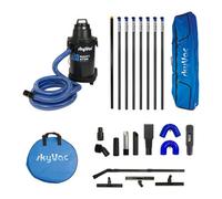 Skyvac Mighty Atom Gutter Vacuum Elevate 44mm 8 Pole Package (Reach Heights Up To 10.5M/34Ft)
