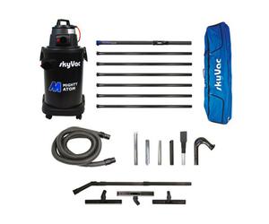 Skyvac Mighty Atom High Reach Pole System 7 Pole Package - Clamped Pole Set. Premium 50mm Clamped Poles.