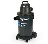 SkyVac Mighty Atom, Wet & Dry Gutter Vacuum 240V-VACUUM ONLY-New, Black