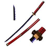 Skyward Blade Wooden Sword Roronoa Zoro Katana, Anime Original Texture Japanese Samurai Sword, Kitetsu Katana for Cosplay Collection
