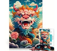 Skyward Roar 1000 Pieces Jigsaws Adults Puzzles Gifts Mind Skill Toy Quiet Fun Design Assembly 50x75cm