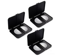 SKYWAY 3 Pack Stick on Bifocal Lenses 2.0, Stick on Reading Lenses,Clear Magnifying Bifocal Lenses for Glasses Sunglasses Safety Goggles, Removable, Reusable, No Water Needed