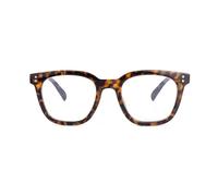 SKYWAY Reading Glasses For Women, Stylish Square Blue Light Blocking Readers Womens Men Anti Glare/Eyestrain Spring Hinge Eyeglasses (Tortoise,2.0)