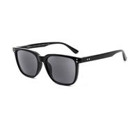 SKYWAY Retro Reading Sunglasses Men, Classic Lightweight Square Frame Reader Sunglasses for Women,UV400 Protection Outdoor Anti-Glare Sun Readers(Black,1.0)