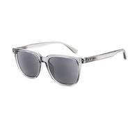 SKYWAY Retro Reading Sunglasses Mens, Classic Lightweight Square Frame Reader Sunglasses for Men, UV400 Protection Outdoor Anti-Glare Sun Readers (Grey,3.5)
