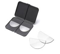 SKYWAY Stick on Bifocal Lens Reading Lenes, Convert Sunglasses,Cycling Glasses or Safety Goggles into Magnified Readers, Bifocal Sunglasses, Reusable Lenses, No Water Required (2.5 Diopter)