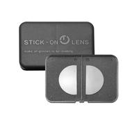 SKYWAY Stick on Bifocal Lenses, Stick on Reading Lenses, Clear Magnifying Bifocal Readers for Sunglasses Glasses Ski Goggles, Removable, Reusable, No Water Needed, +1.0