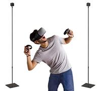 Skywin 2-Pack VR Sensor Stand - Compatible with HTC Vive & Oculus Rift - Adjustable Glass Floor Stand