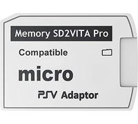Skywin SD2Vita PS Vita Memory Card Adapter 1 Pack - Compatible with PS Vita 1000/2000 3.6 or PS Vita HENkaku System