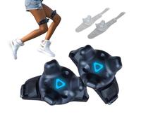 Skywin VR Tracker Straps for HTC Vive, Adjustable Waist & Leg Straps, Shock Absorbent, Classic Style, Black