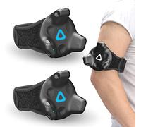 Skywin VR Tracker Straps for HTC Vive System Tracker Puck (2 Pack) - Adjustable Straps for Hand Foot Object and Full-Body Tracking in Virtual Reality