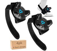 Skywin VR Tracker Straps for HTC Vive System Tracker Puck - Adjustable Straps for Feet Object and Full-Body Tracking in Virtual Reality (4 Feet Strap)