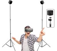 Skywin VR Tripod Stand (2 Pack), Base Station Mount for SteamVR 2.1, Sensor Stand and Oculus Rift Constellation - Compatible with VR Sensors
