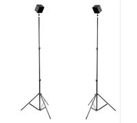 Skywin VR Tripod Stands (Pack of 2) - Adjustable Sensor Mounts for Virtual Reality Base Stations & Tracking Sensors