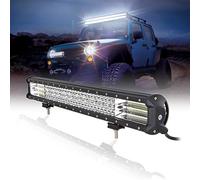 SKYWORLD 23 inch 570W Driving LED Light Bar, 12V 24V Offroad Bar Lamp Fog Lights Waterproof for 4x4 Car Trucks ATV SUV UTE Vehicle, Spot Flood Combo Beam, 6000K White