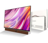 Skyworth 24-Inch Portable Smart Screen with Google TV, 3-Hour Battery Life 24P100 Companion Series 1080P FHD, Matte Screen, HDR10, Dolby Audio, LED, Bluetooth, Chromecast and Google Assistant