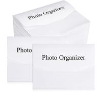 Skyygemm 100 Pack Acid Free Photo Envelopes for 4x6 Cards Postcards Invitations Wedding Baby Shower Storage Art Prints