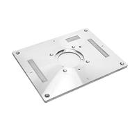 SKYYKS Multi-functional Aluminum Alloy Router Table Insert Plate Trimmer Engraving Machine Woodworking Bench Router Plate