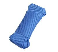 Skyzone 650 Paracord 4mm 30M - 9-Strand Survival Rope, 250kg Strength for Camping, DIY Crafting, Emergency Kits & Outdoor Gear (Blue, 4mm)