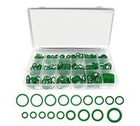 Skyzone Rubber O Ring Kit 270 pcs, 18 sizes Gasket Washer Seals Assortment Set,for Professional Plumbing, Automotive, Repairs, Air or Gas Connections (Green)