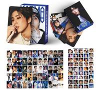 SKZ 127 pcs Karma Personal Photocards Stray-Kids 55Pcs Postcards + 72Pcs stickers new album Cards Felix Bangchan Hyunjin Photo Cards (han)