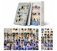 SKZ 60 Pcs Photocards +32 Pcs Sticker song album Collection stray-kids 92pcs Postcards Felix Bangchan Hyunjin Photo Cards (Perfect Day)